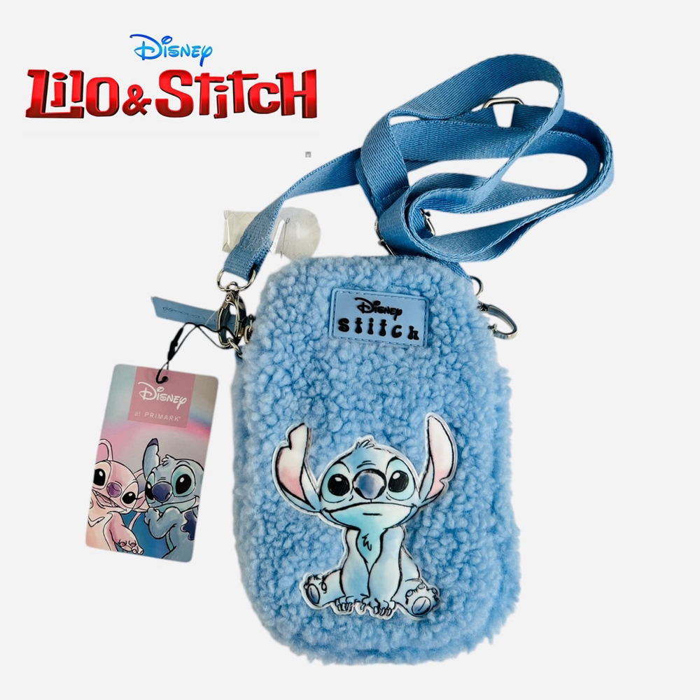 Disney Lilo & Stitch Blue Crossbody Bag – Adjustable Strap